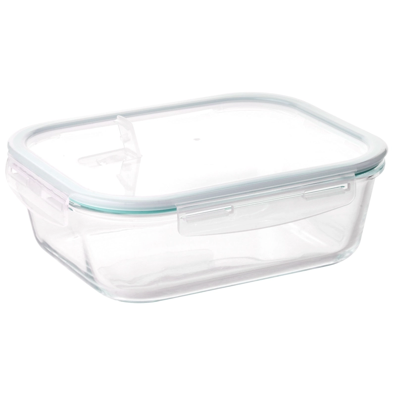 SET 4 CONTENEDORES HERME TICOS CROIX DE VIDRIO 370ML - 3