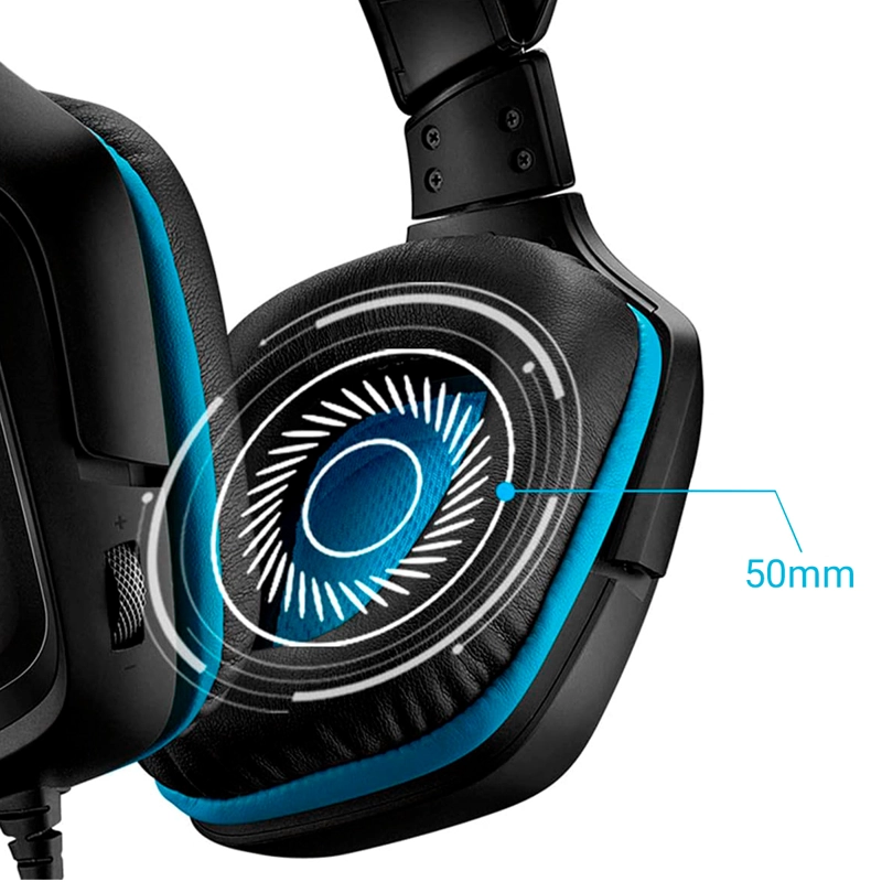 AUDÍFONOS GAMER LOGITECH G G432 SONIDO 7.1 MULTIPLATAFORMA - 5