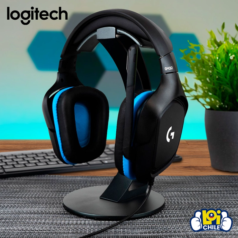 AUDÍFONOS GAMER LOGITECH G G432 SONIDO 7.1 MULTIPLATAFORMA - 7
