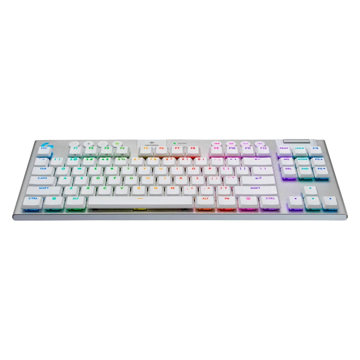 TECLADO GAMER LOGITECH G915 X TKL LIGHTSPEED BLANCO - 2