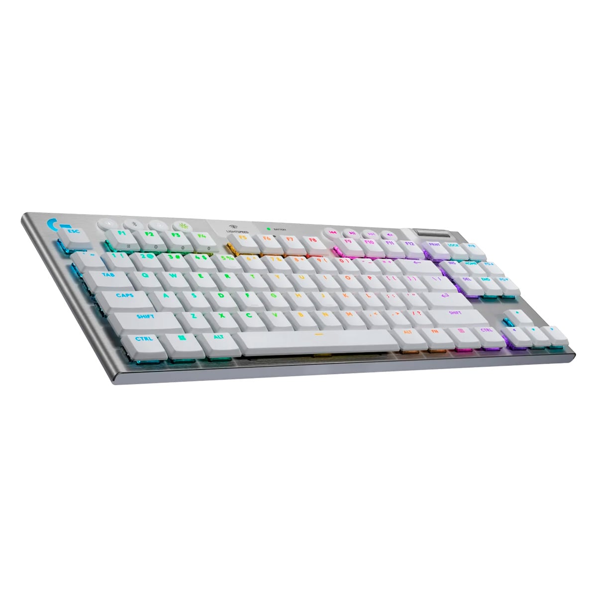 TECLADO GAMER LOGITECH G915 X TKL LIGHTSPEED BLANCO - 4