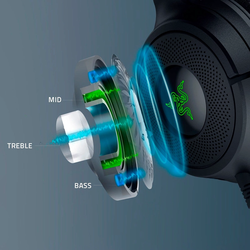 AUDIFONOS GAMER RAZER KRAKEN V4 X - 6