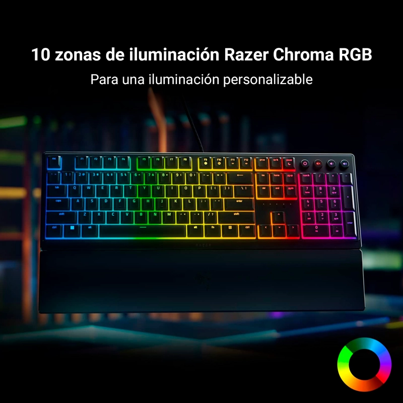 TECLADO GAMER RAZER ORNATA V3 - 3