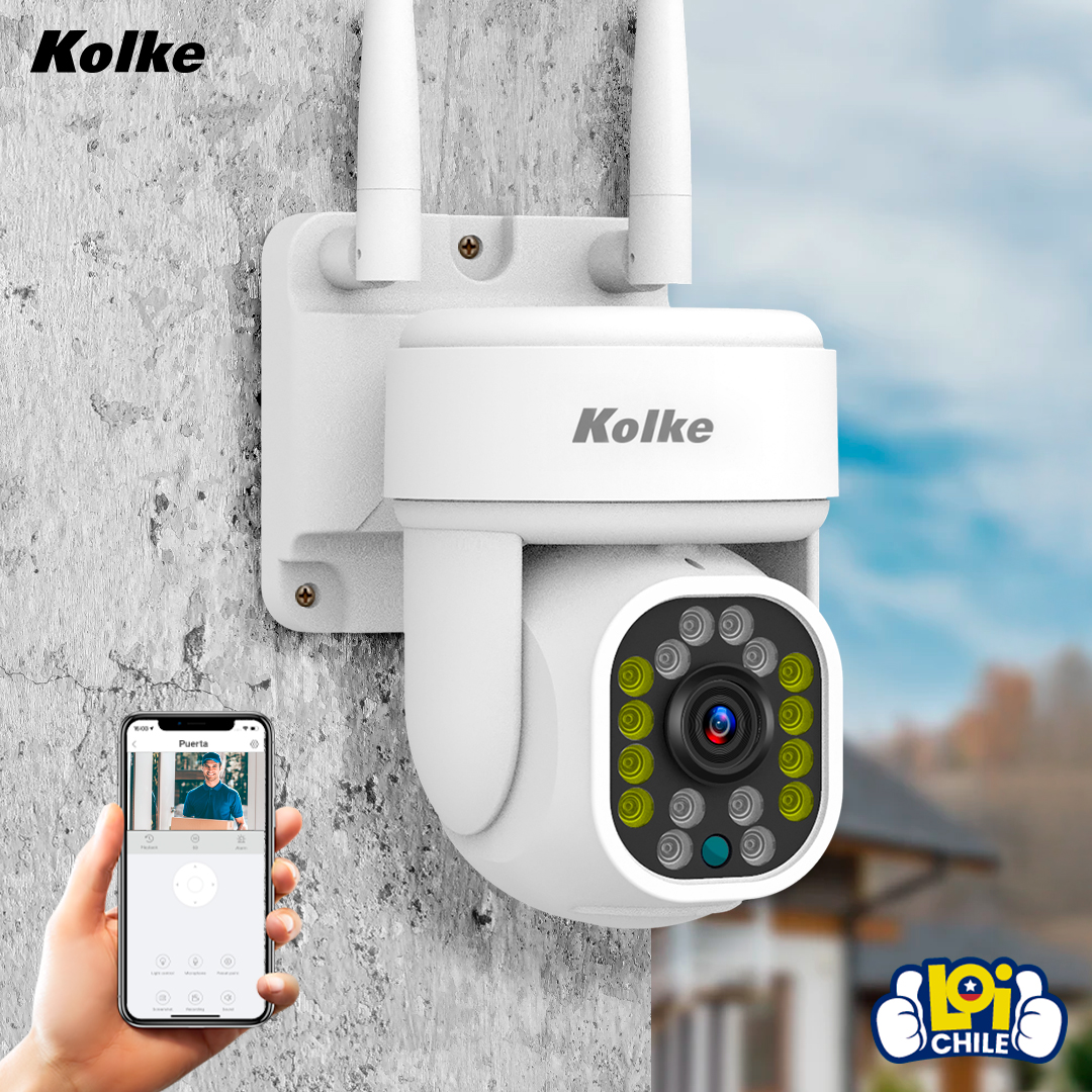 CAMARA DE SEGURIDAD KOLKE PTZ 3MP INALAMBRICA WIFI DUAL BAND - 5