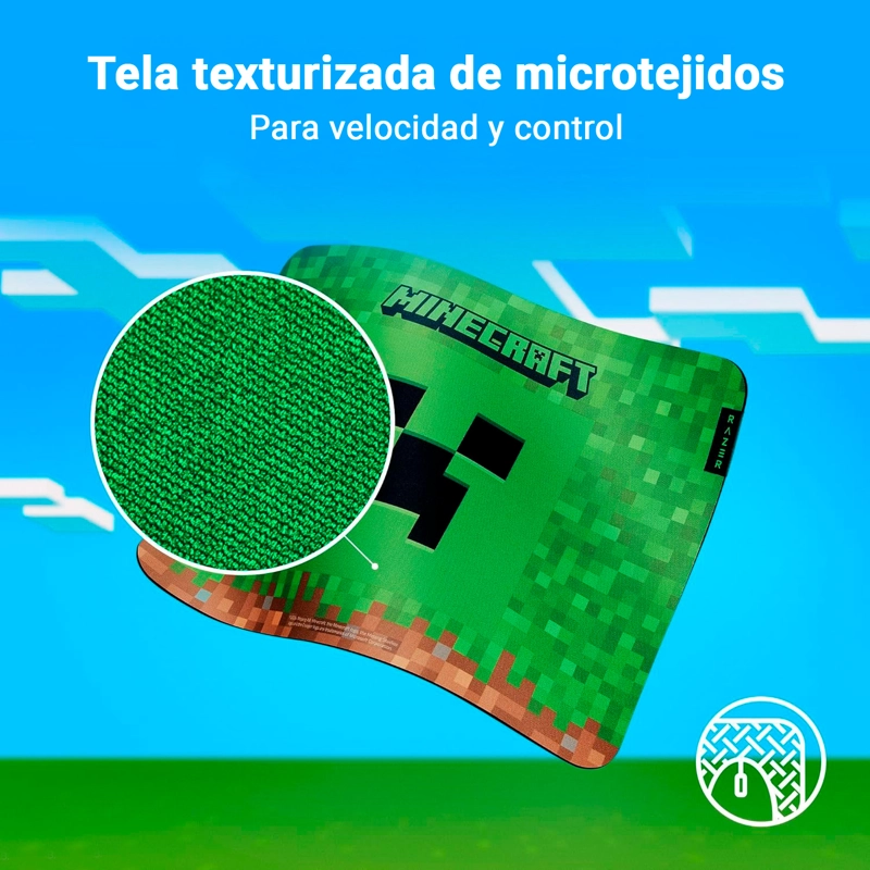 MOUSEPAD GAMER RAZER GIGANTUS V2 MEDIUM MINECRAFT EDITION - 4