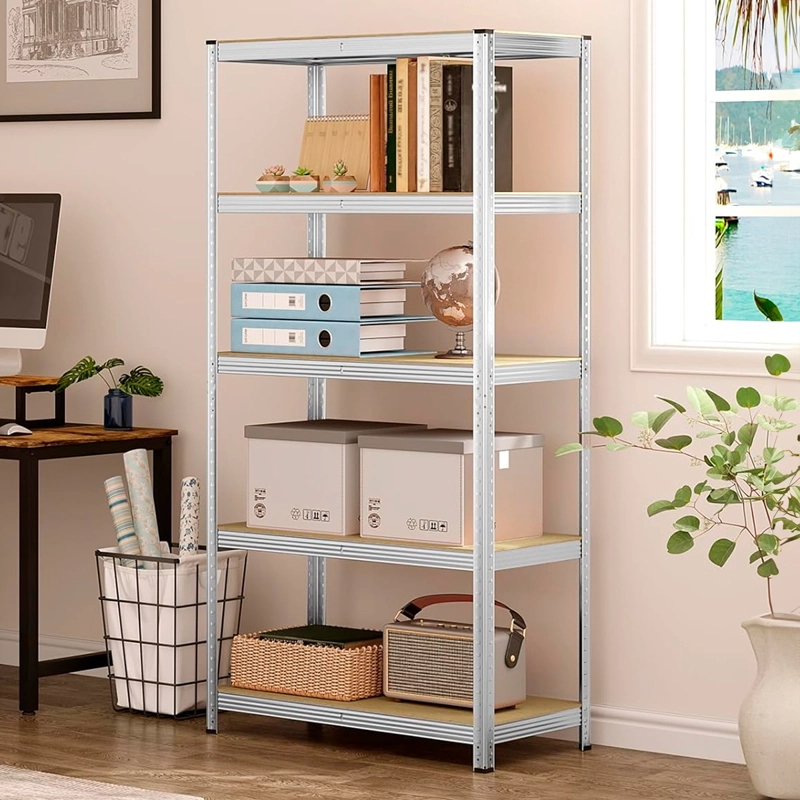 ESTANTE RACK METALICO DECOTEAM 5 ESTANTES 180 X 90 X 40 - 8