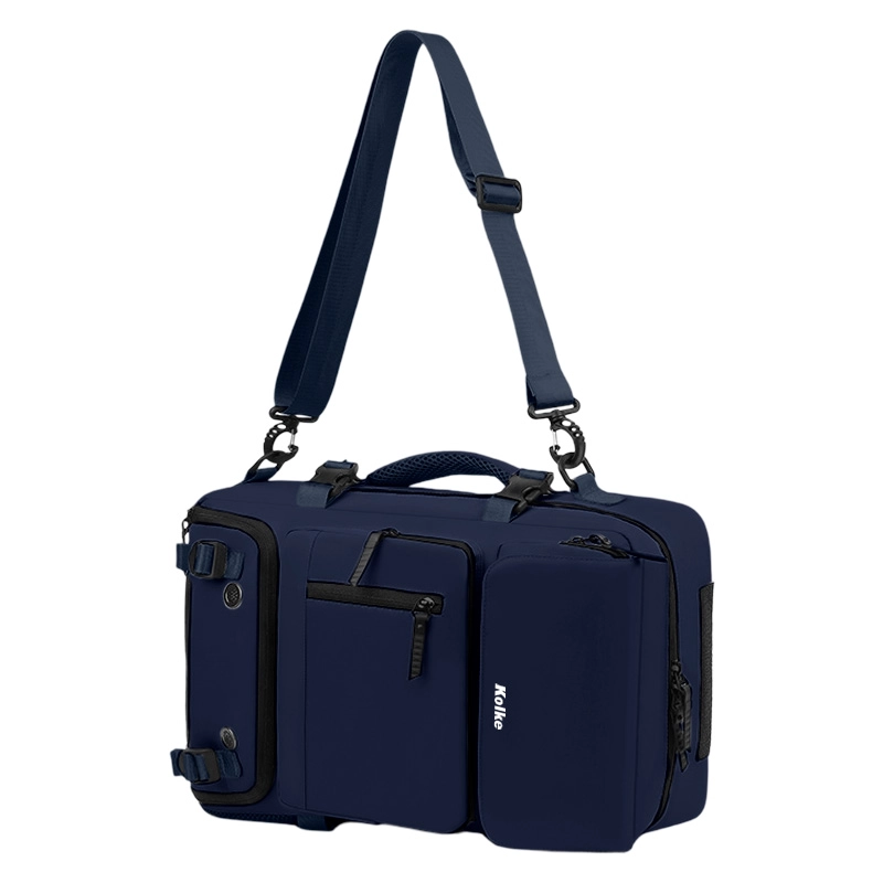 MOCHILA DE VIAJE KOLKE HIKES 40 L IMPERMEABLE MULTIFUNCIONAL - AZUL - 8