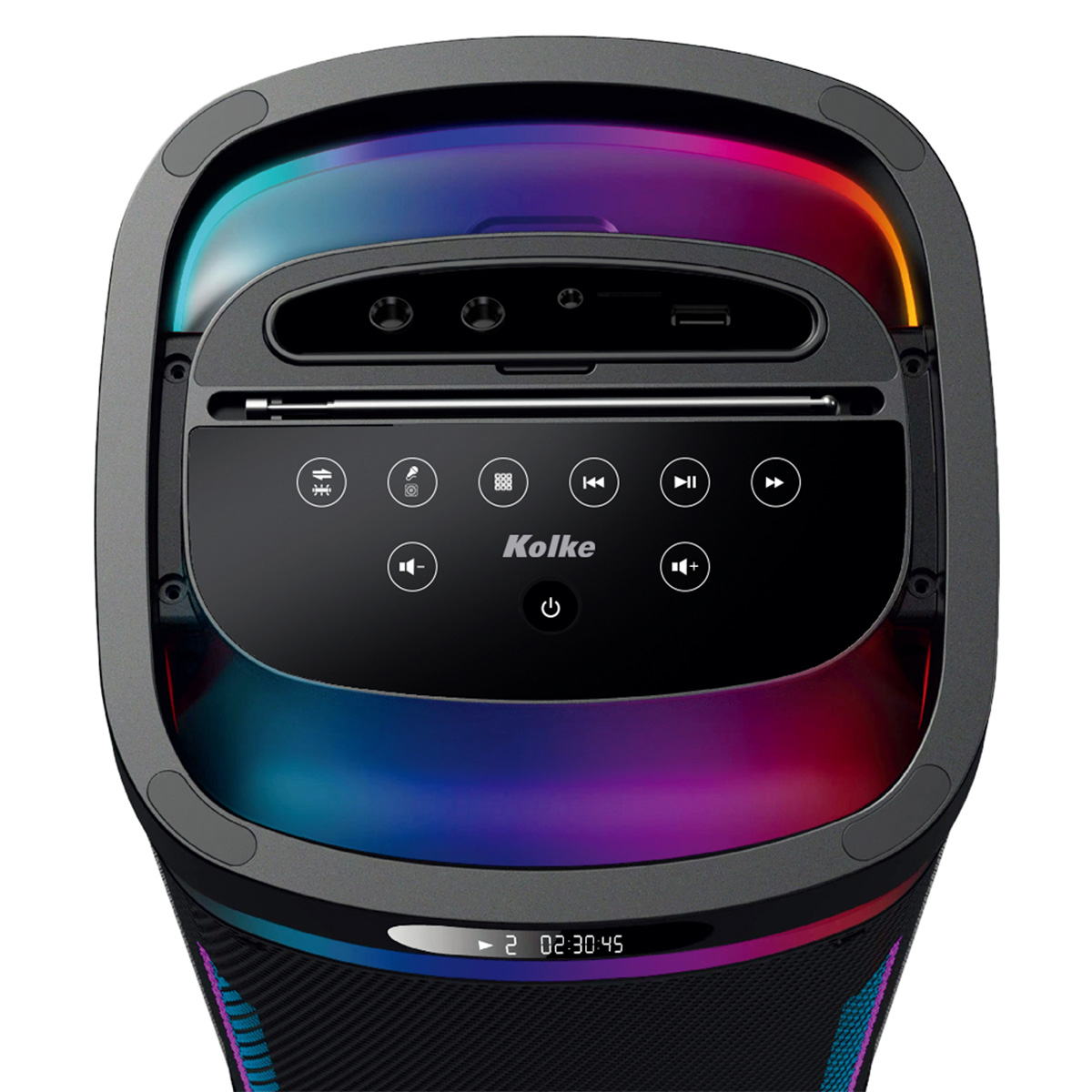 PARLANTE INALAMBRICO KOLKE HIFI 360 750W RMS KARAOKE TWS 6,5 - 3