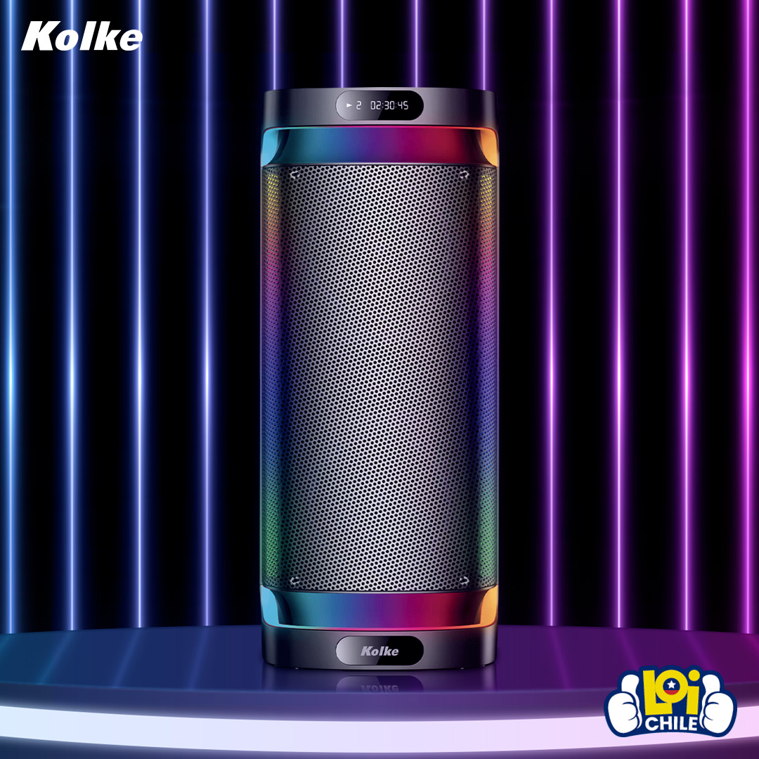 PARLANTE INALAMBRICO KOLKE HIFI 360 750W RMS KARAOKE TWS 6,5 - 4