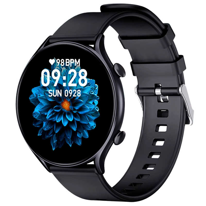 SMARTWATCH KOLKE TOUCH BLUETOOTH COMPATIBLE IOS Y ANDROID - NEGRO - 1