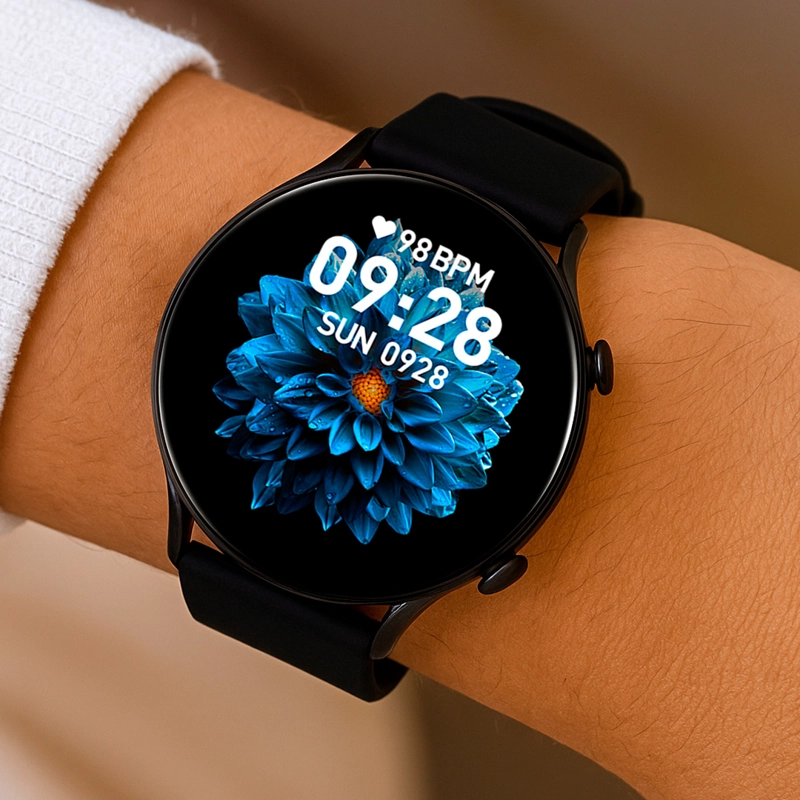 SMARTWATCH KOLKE TOUCH BLUETOOTH COMPATIBLE IOS Y ANDROID - NEGRO - 5