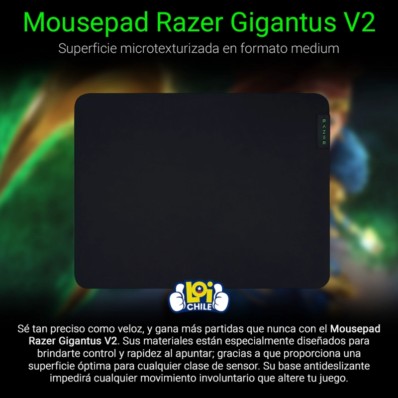 MOUSEPAD GAMER RAZER MAT GIGANTUS V2 MEDIUM - 2