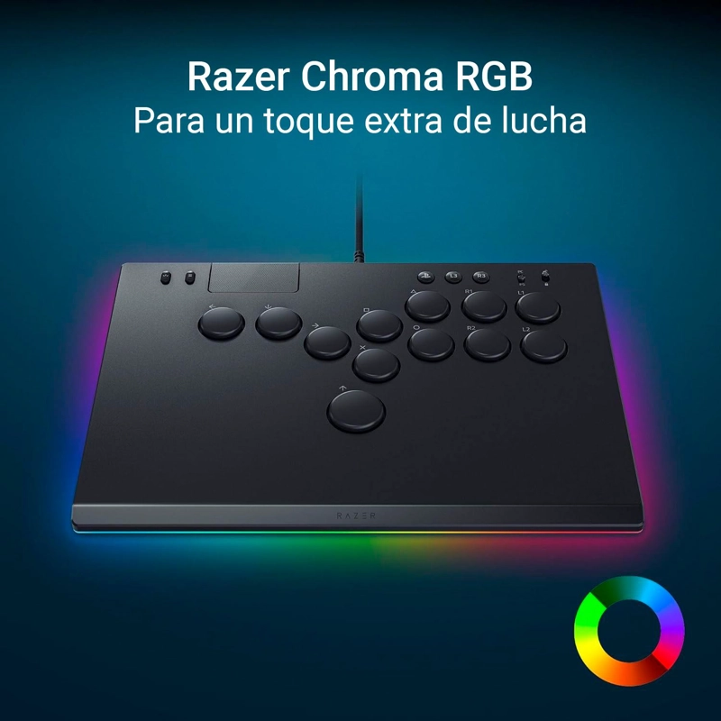 CONTROL JOYSTICK ARCADE RAZER KITSUNE PARA PS5 Y PC - 7