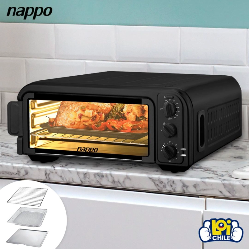 HORNO ELE CTRICO NAPPO 6 EN 1 1600W 18 L FREIDORA DE AIRE - 6