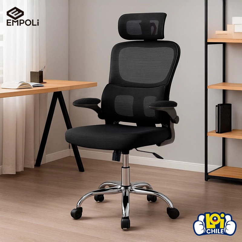 SILLA EJECUTIVA EMPOLI CON SOPORTE LUMBAR ELEGANTE OFICINA - 4