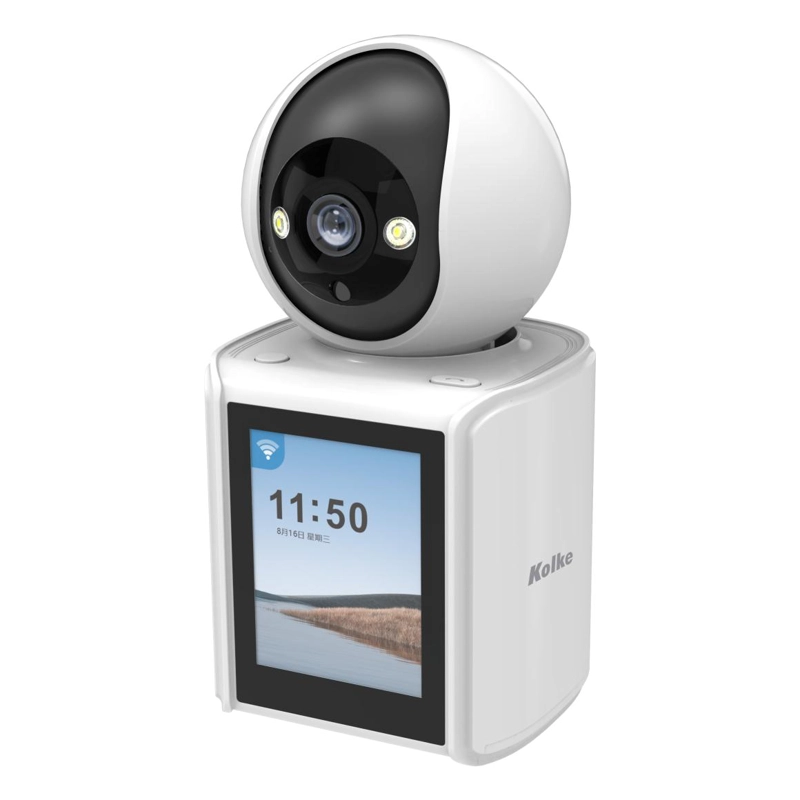 CAMARA DE SEGURIDAD PT KOLKE FHD CON PANTALLA VIDEOLLAMADAS - 2