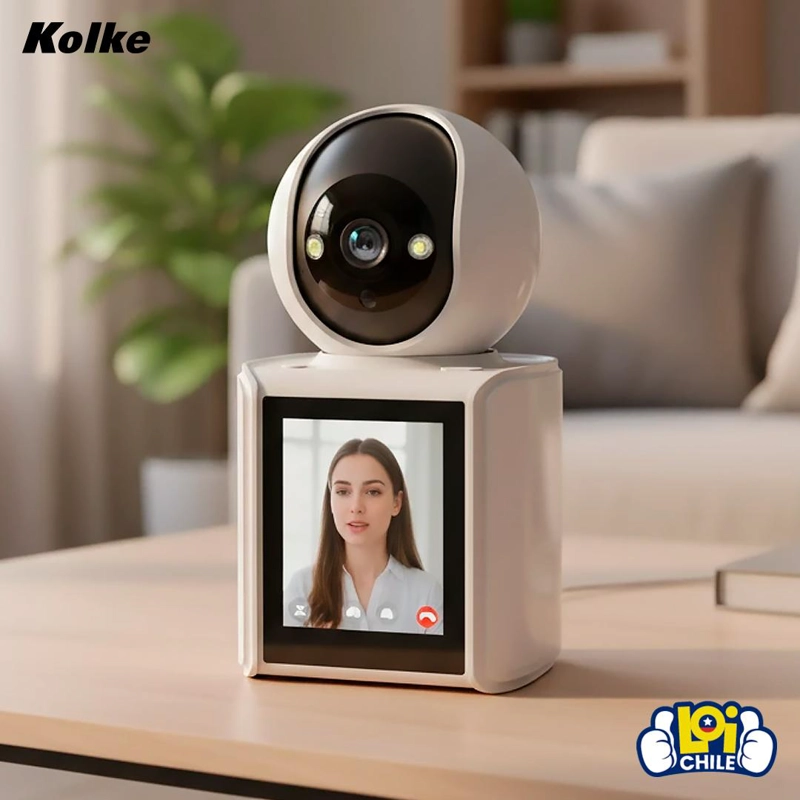CAMARA DE SEGURIDAD PT KOLKE FHD CON PANTALLA VIDEOLLAMADAS - 4