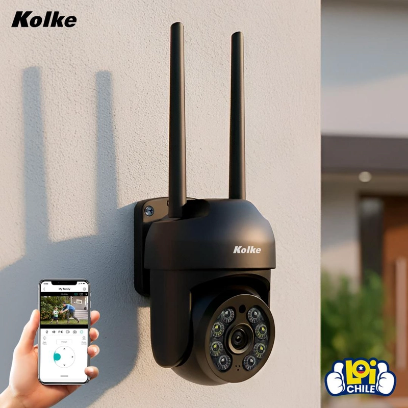 CAMARA DE SEGURIDAD KOLKE  PTZ 3MP VISION NOCTURNA A COLOR - 6