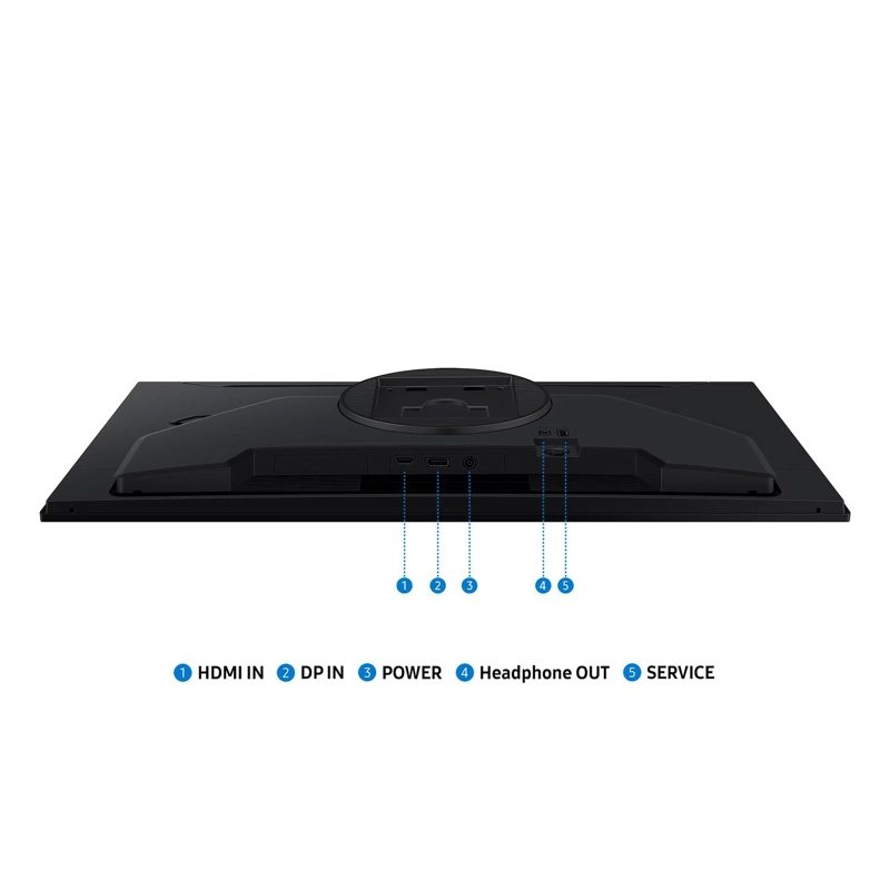 MONITOR GAMER SAMSUNG ODYSSEY G5 IPS 27' QHD 180HZ 1MS - 8