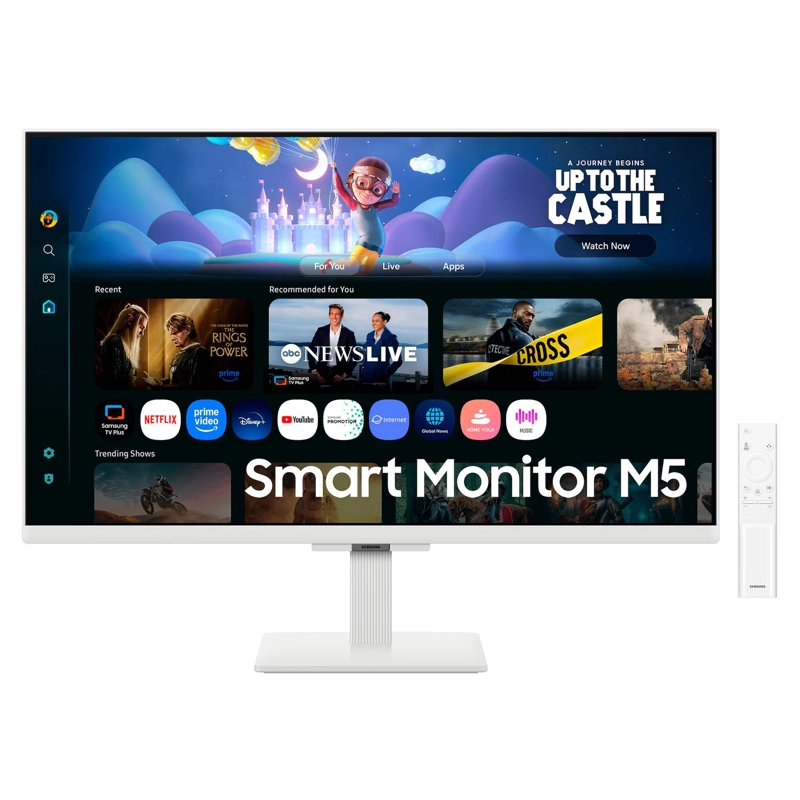 MONITOR SMART SAMSUNG 32' M5 M50F FHD CON CONTROL REMOTO - 1