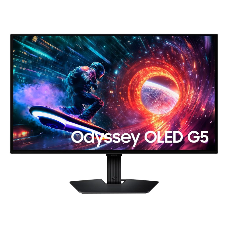 MONITOR GAMER SAMSUNG ODYSSEY G5 27' OLED QHD 180HZ 0.3MS - 1