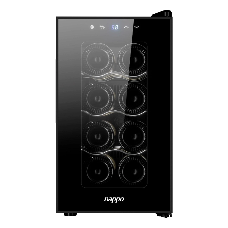 CAVA DE VINOS NAPPO TERMOELE CTRICA 8 BOTELLAS PANEL TOUCH