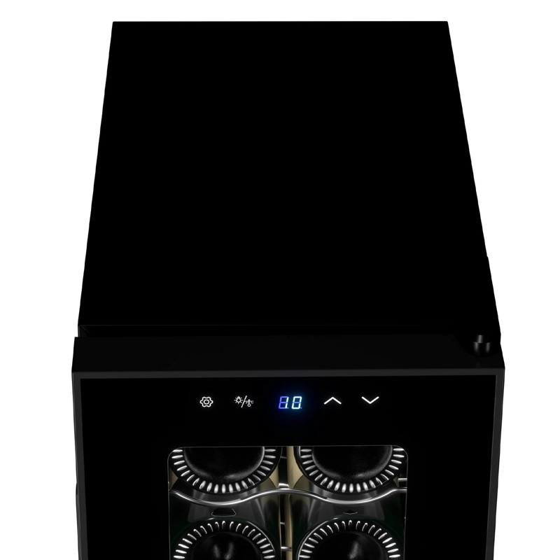 CAVA DE VINOS NAPPO TERMOELE CTRICA 8 BOTELLAS PANEL TOUCH - 4