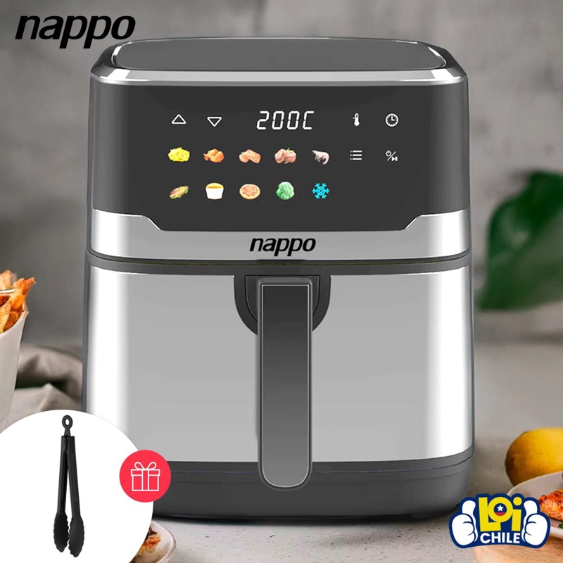 FREIDORA DE AIRE NAPPO DIGITAL 6,5L 1800W PANTALLA TOUCH - 5