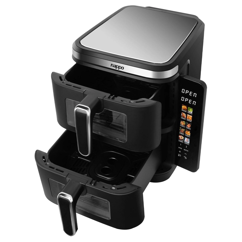 FREIDORA DE AIRE NAPPO DOBLE CESTA 11L PANEL DIGITAL 2800W - 6