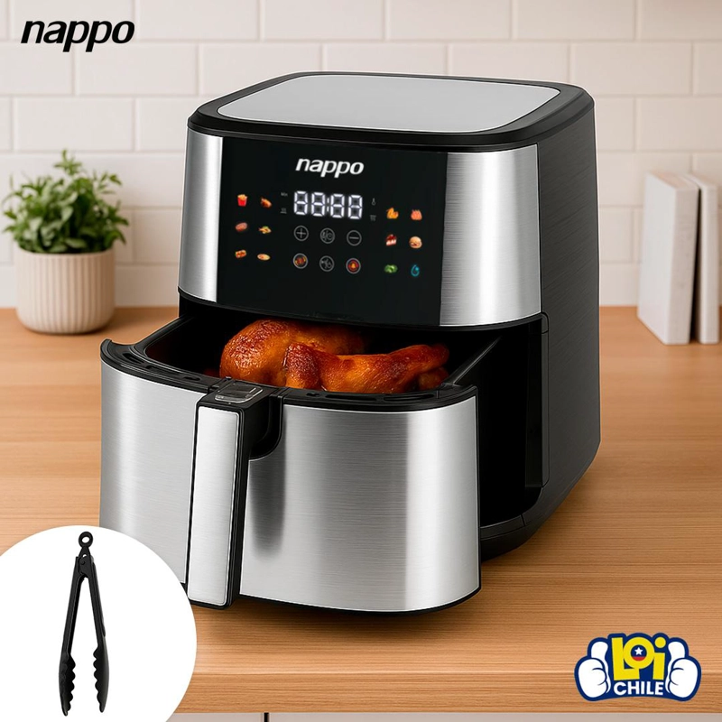 FREIDORA DE AIRE NAPPO  DIGITAL 10 LITROS 2100W 14 FUNCIONES - 3