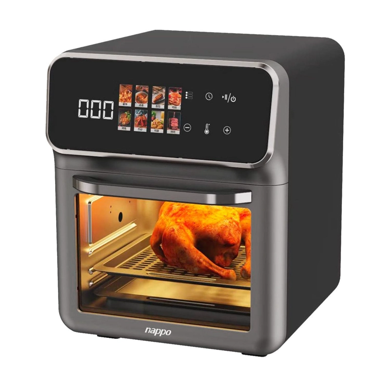 FREIDORA DE AIRE NAPPO DIGITAL XL 10L LITROS CON VISOR 1350W - 4