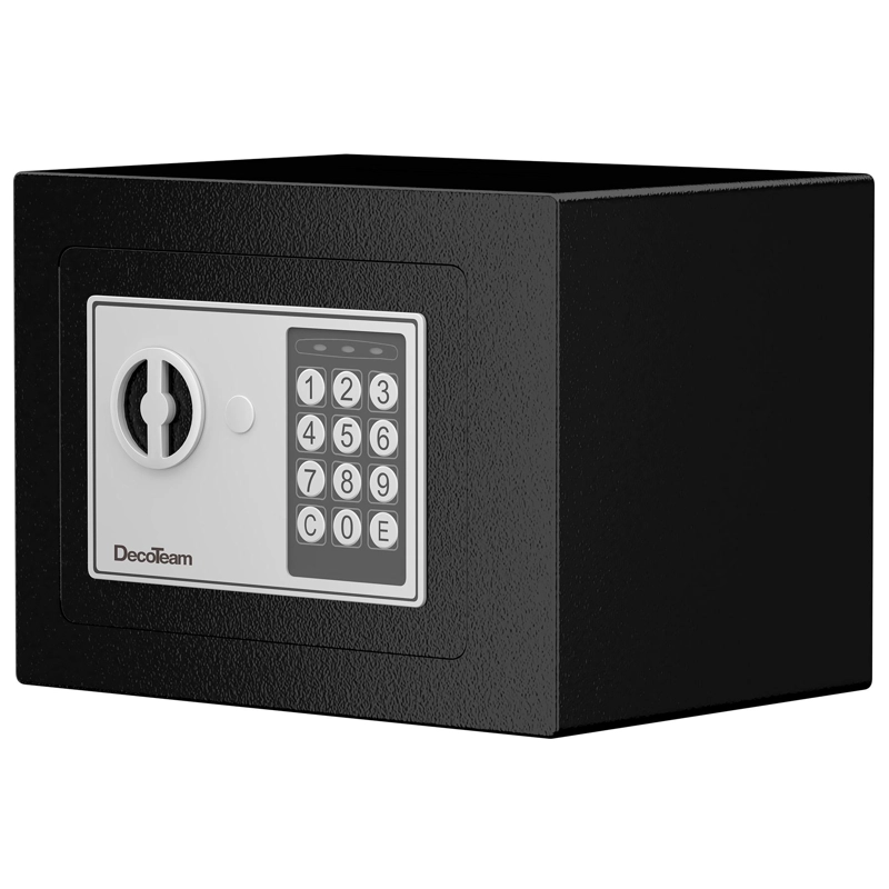 CAJA FUERTE ELECTRONICA DECOTEAM DIGITAL TECLADO LLAVE - 3