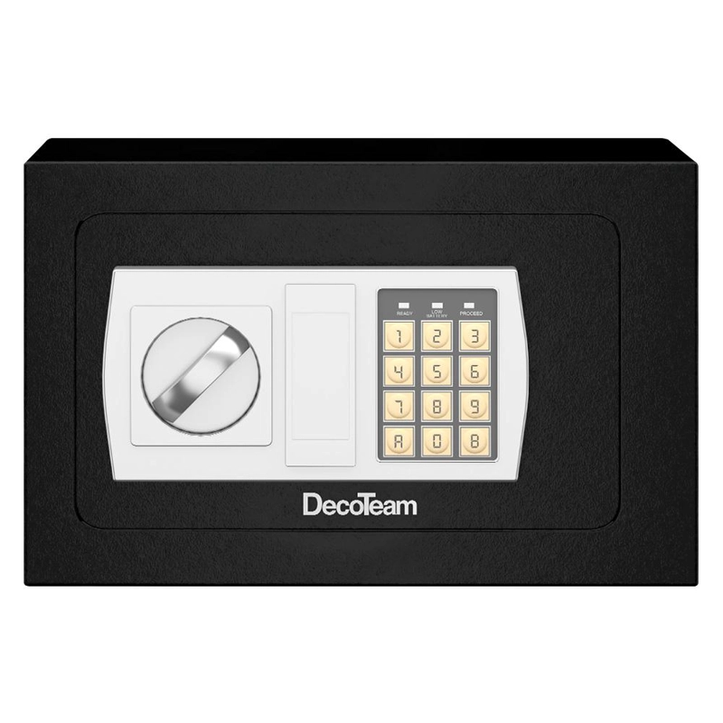 CAJA FUERTE ELECTRONICA DECOTEAM DIGITAL LLAVE 31X20X20 - 2