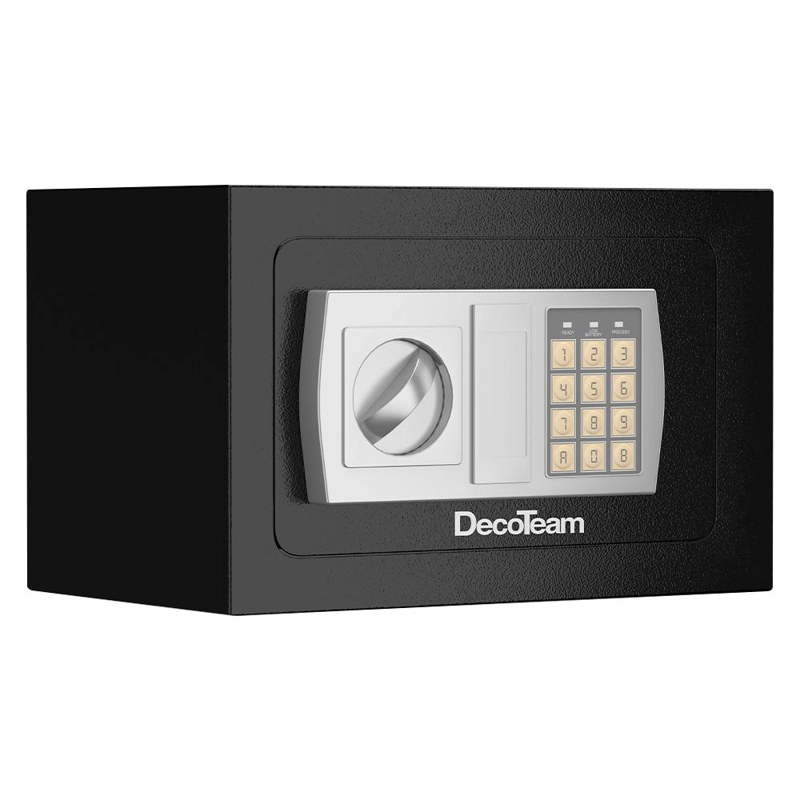 CAJA FUERTE ELECTRONICA DECOTEAM DIGITAL LLAVE 31X20X20 - 4