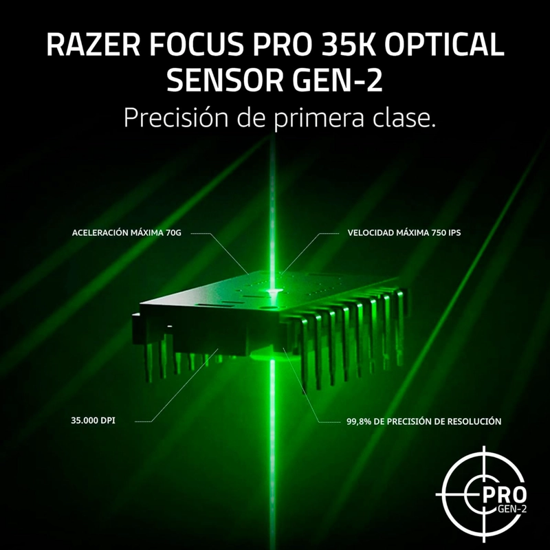 MOUSE GAMER RAZER VIPER V3 PRO SE INALAMBRICO - 4