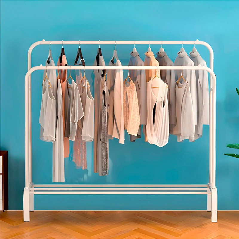 PERCHERO DOBLE DECOTEAM HIERRO ORGANIZADOR COLGANTE ZAPATERA - 5