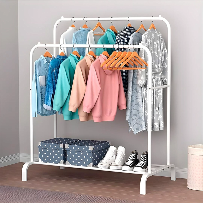 PERCHERO DOBLE DECOTEAM HIERRO ORGANIZADOR COLGANTE ZAPATERA - 6