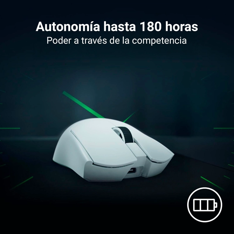 MOUSE GAMER RAZER VIPER V4 PRO WIRELESS BLANCO - 5