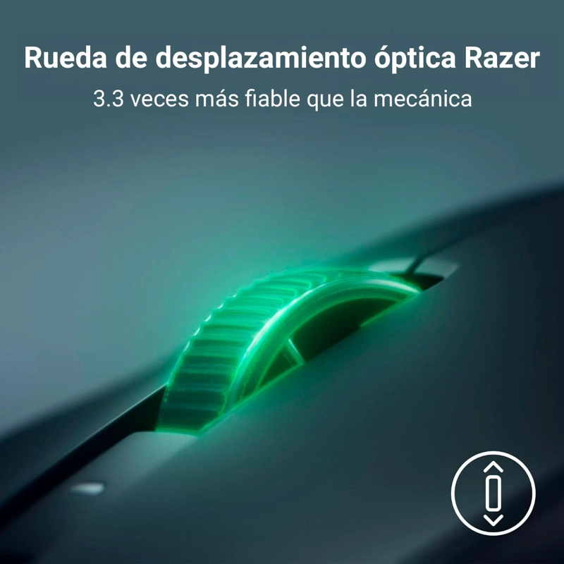 MOUSE GAMER RAZER VIPER V4 PRO WIRELESS NEGRO - 7