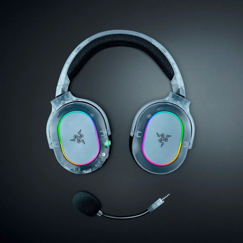 AUDIFONOS GAMER RAZER BARRACUDA X CHROMA PHANTOM WHITE - 4
