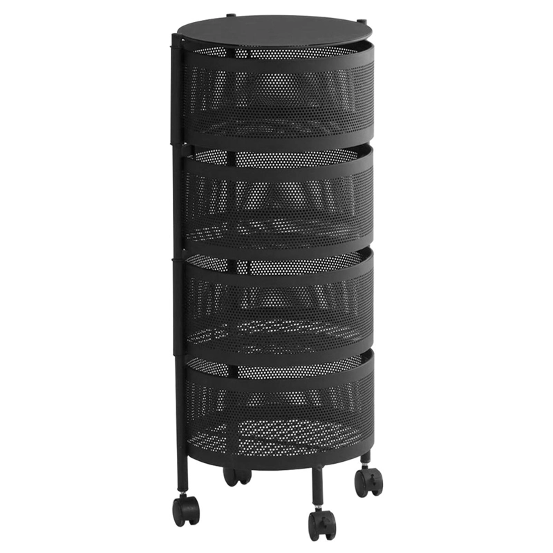 ORGANIZADOR CIRCULAR DECOTEAM 4 ESTANTES DESMONTABLES METAL - 3
