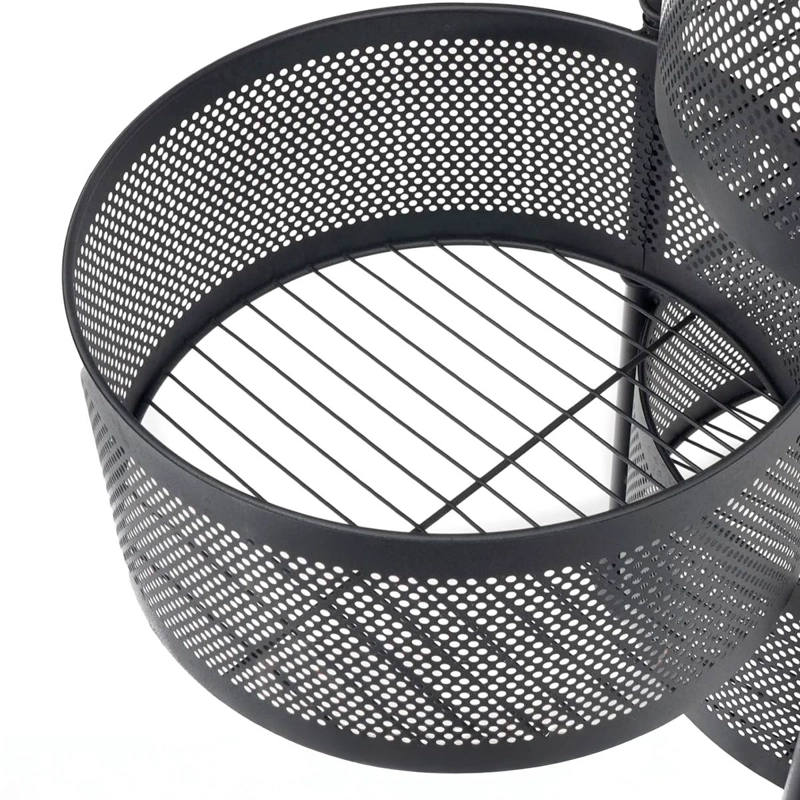 ORGANIZADOR CIRCULAR DECOTEAM 4 ESTANTES DESMONTABLES METAL - 4
