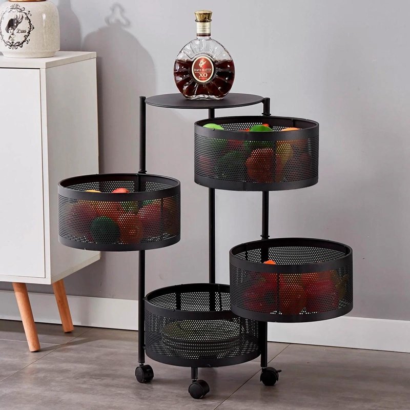 ORGANIZADOR CIRCULAR DECOTEAM 4 ESTANTES DESMONTABLES METAL - 7