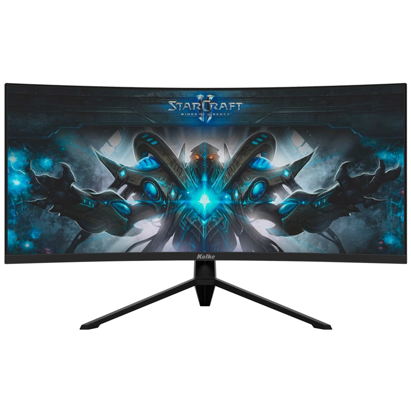 MONITOR GAMER CURVO KOLKE 34' UWQHD 165HZ 1MS ULTRAWIDE - 1