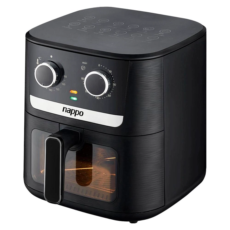 FREIDORA DE AIRE NAPPO 1600W 7 LITROS LUZ VENTANA - 2