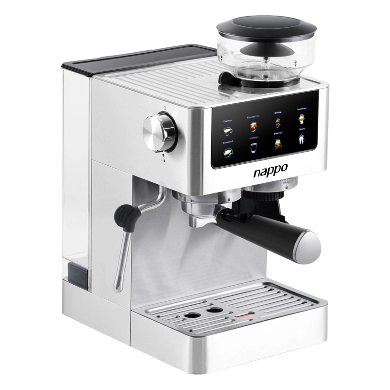 CAFETERA SEMI AUTOMATICA 6 EN 1 NAPPO 1350W CON MOLINILLO - 3