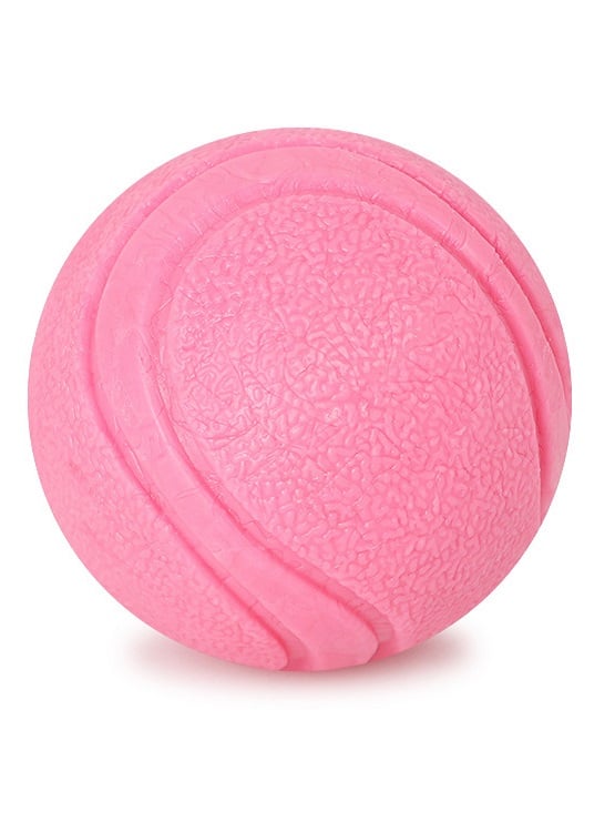 PELOTA MORDEDORA DE GOMA ALTA DENSIDAD PARA PERROS WINPET. ROSADA - S - 1