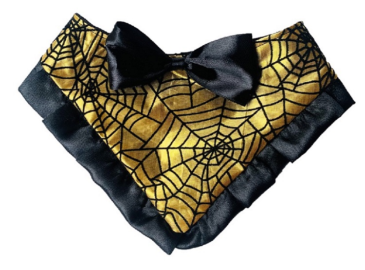 DISFRAZ BANDANA PERROS GATOS HALLOWEEN TELARAÑA WINPET S - 1