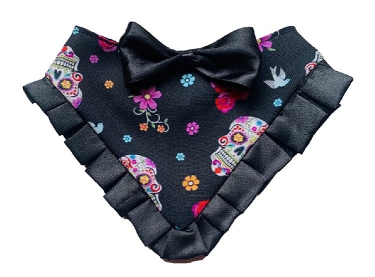 DISFRAZ BANDANA PERROS GATOS HALLOWEEN CALABERA WINPET S - 1