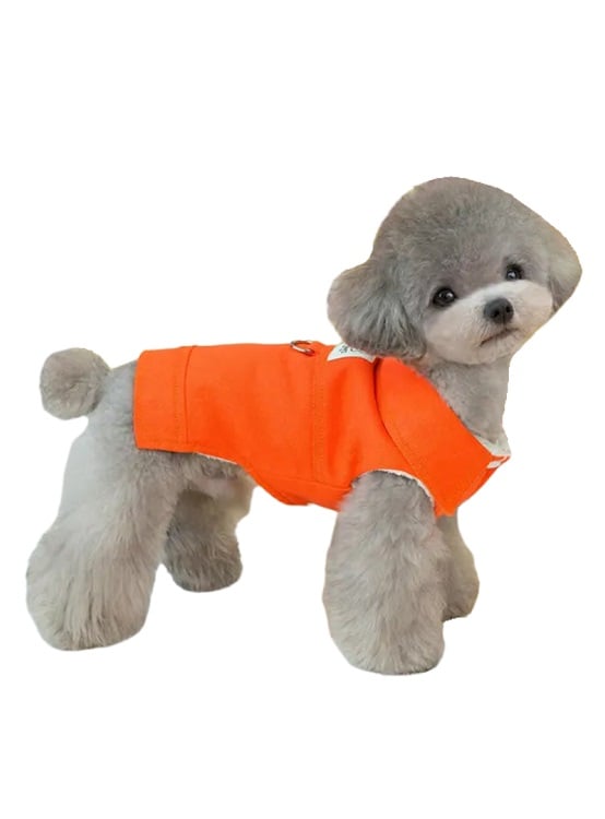 ROPA PARA PERRO CHAQUETA JEANS HAPPY COLOR - TALLAS XS A XL - 2